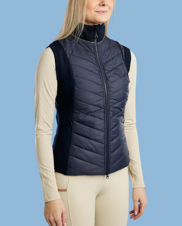 MONTAR - Vesta sans manches Momari Crystals Navy