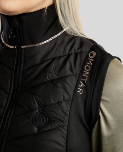 MONTAR - Vesta sans manches Momari Crystals black