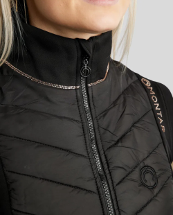 MONTAR - Vesta sans manches Momari Crystals black