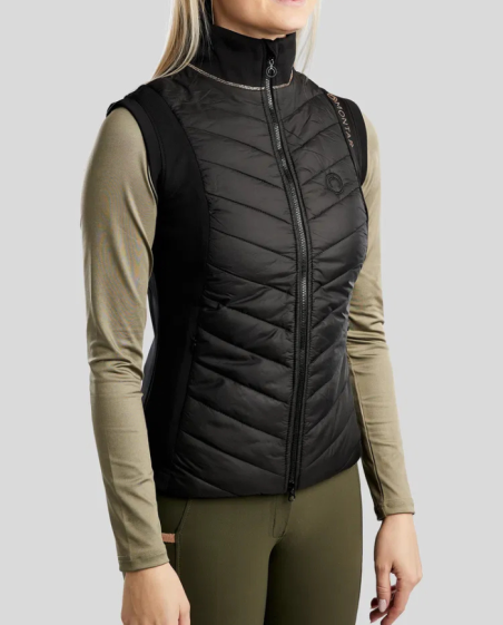 MONTAR - Vesta sans manches Momari Crystals black
