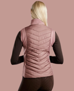 MONTAR - Vesta sans manches Momari Crystals Dusty Rose