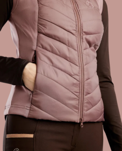 MONTAR - Vesta sans manches Momari Crystals Dusty Rose