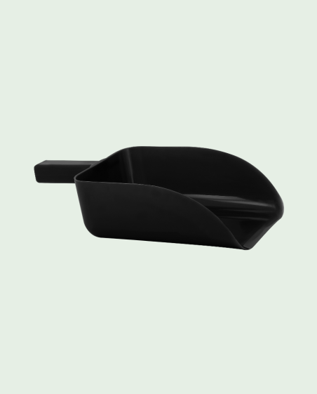 Pelle à grain plastique