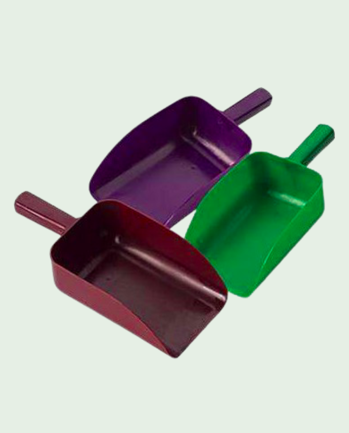 Pelle à grain plastique