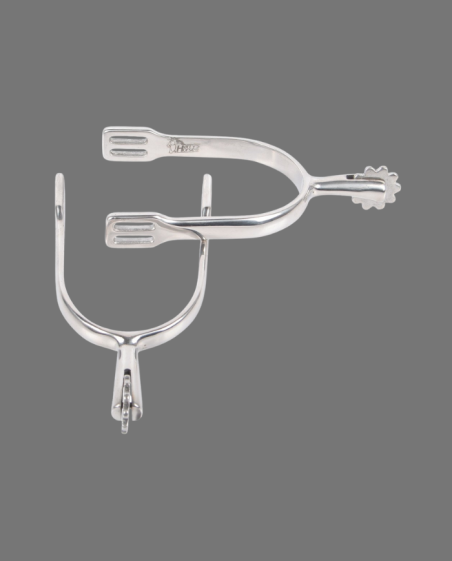 HARRY'S HORSE - Eperons grande molette inox