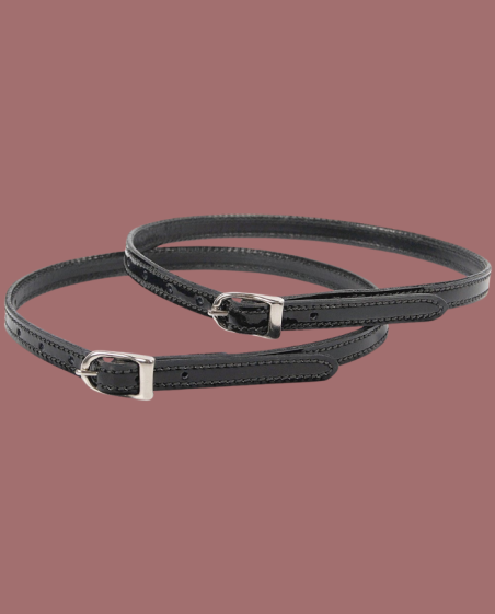 HARRY'S HORSE - Lanières d'éperons en cuir verni