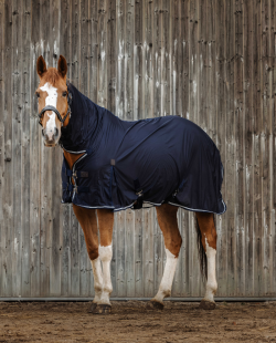 EQUITHEME - Couverture micro mesh combo