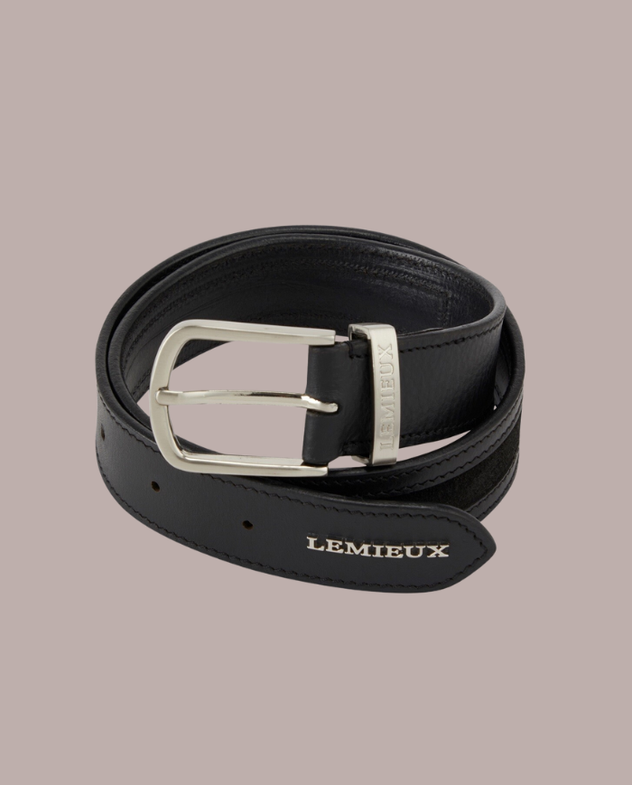 LeMieux - Ceinture noire avec inserts en suédine