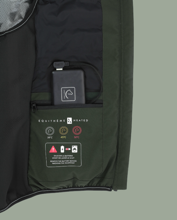 EQUITHEME -Gilet chauffant