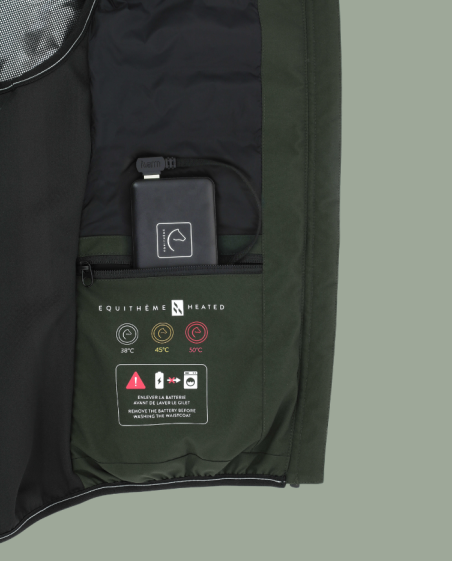 EQUITHEME -Gilet chauffant