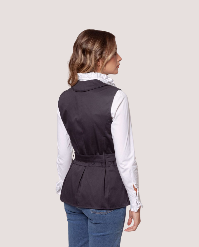 Chalequillo campero femme anthracite