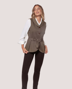 Chalequillo campero femme taupe