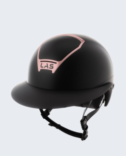 LAS HELMETS - OPERA METAL ROSEGOLD BLACK