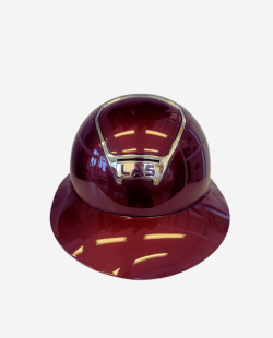 LAS HELMETS - OPERA METAL BURGUNDY