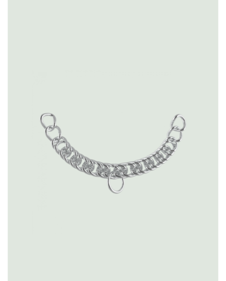 Gourmette double de 22 maillons fin en Inox