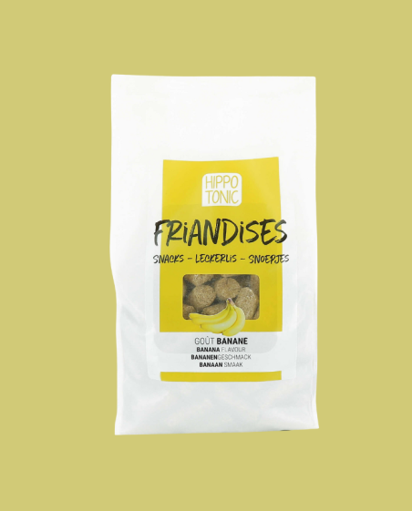 HIPPOTONIC - Bonbons pour chevaux banane