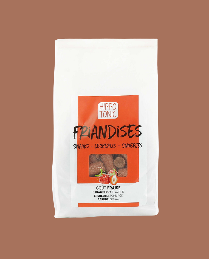 HIPPOTONIC - Bonbons pour chevaux fraise