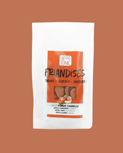 HIPPOTONIC - Bonbons pour chevaux pomme-cannelle