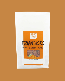 HIPPOTONIC - Bonbons pour chevaux carotte