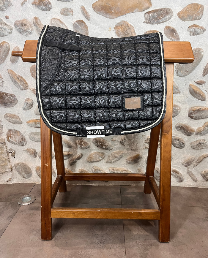 BLACK FRIDAY - Tapis dressage fleuri poney