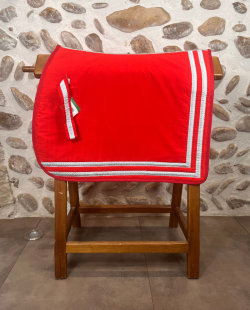 BLACK FRIDAY - Tapis alta escuela rouge/argenté