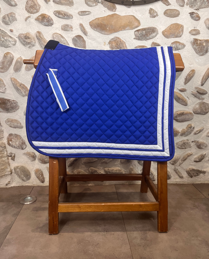 BLACK FRIDAY - Tapis alta escuela bleu/blanc