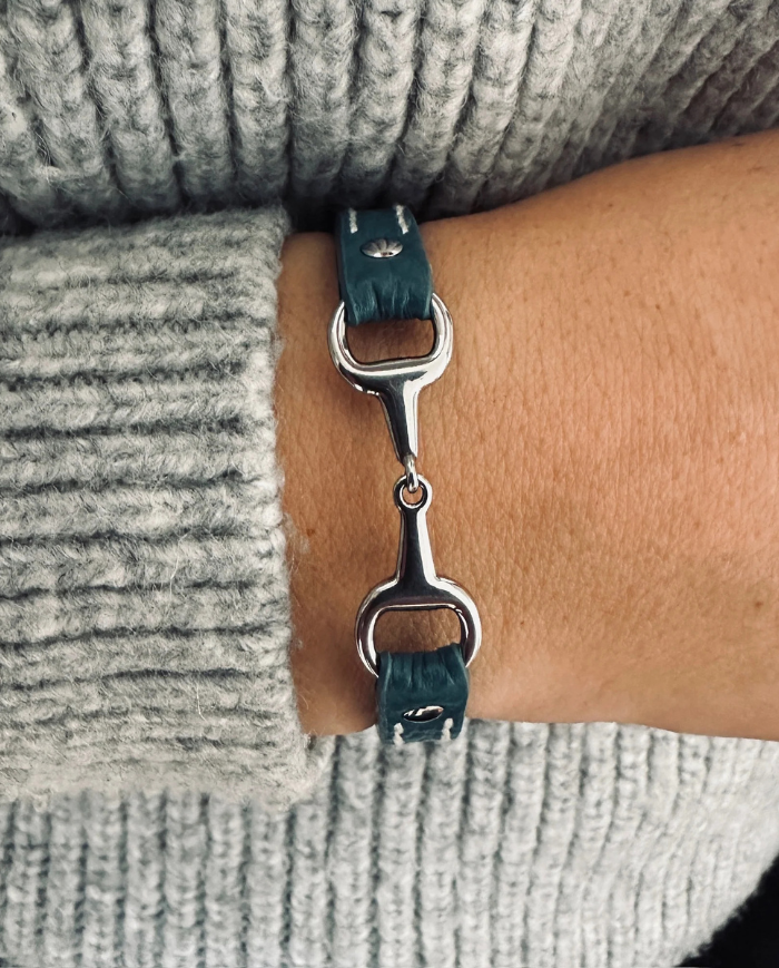 EQUESTRIAN SHOP - Bracelet cuir FANO
