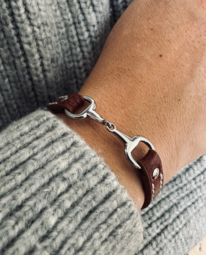 EQUESTRIAN SHOP - Bracelet cuir FANO
