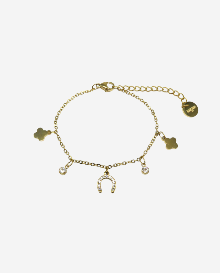 EQUESTRIAN SHOP - Bracelet Ziggy doré