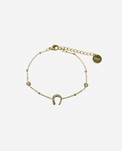 EQUESTRIAN SHOP - Bracelet VEGA doré
