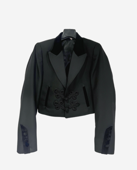 Veste portugaise noire mixte