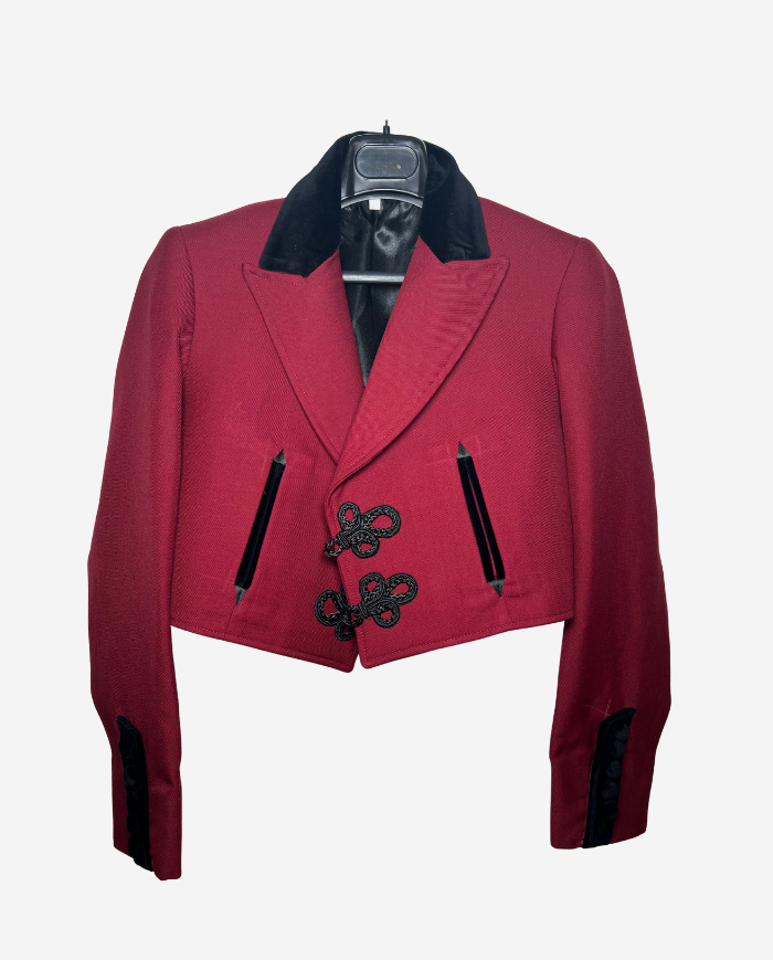 Veste portugaise bordeaux mixte