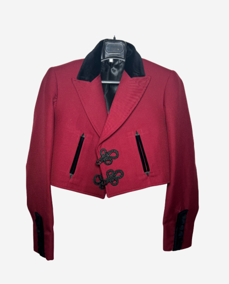 Veste portugaise bordeaux mixte