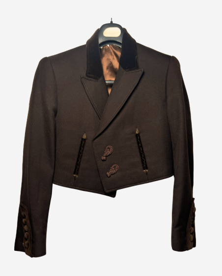 Veste portugaise marron mixte