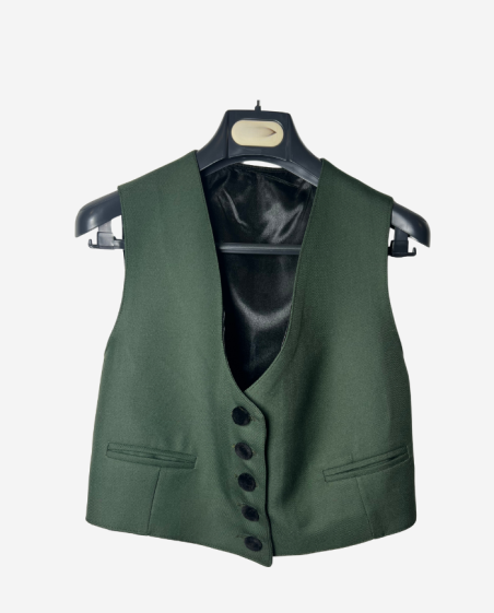 Gilet portugais vert mixte