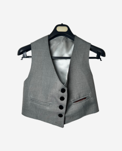 Gilet portugais gris mixte