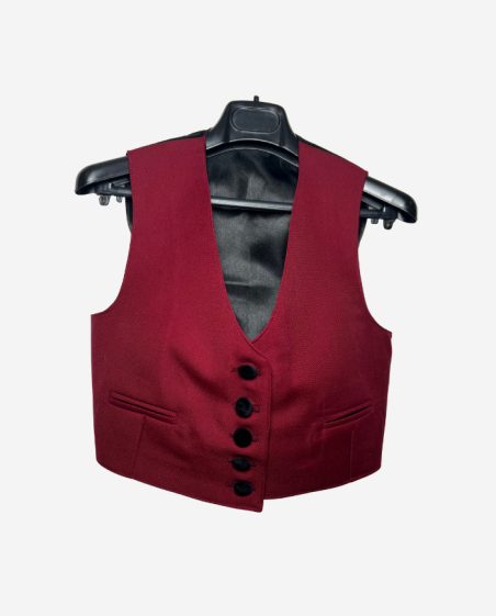Gilet portugais bordeaux mixte