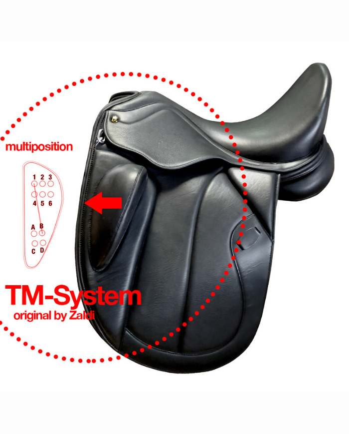 ZALDI - Selle de dressage CASTEL TM