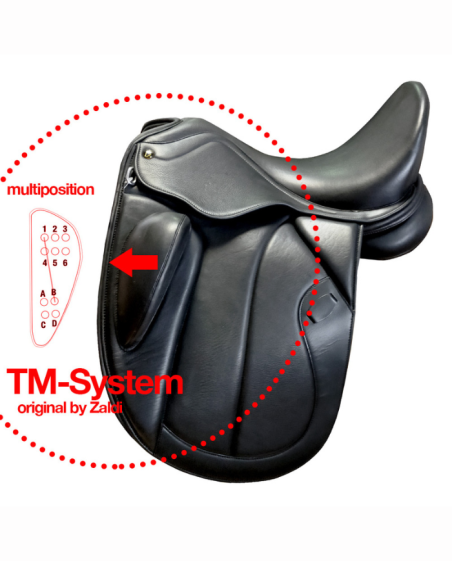 ZALDI - Selle de dressage CASTEL TM