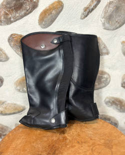 CELERIS - Chaps en cuir bicolor