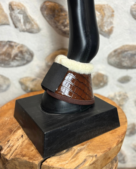 Cloches croco Marron taille M