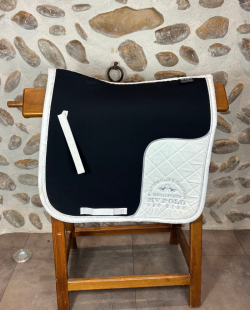HV POLO - Tapis dressage noir et blanc