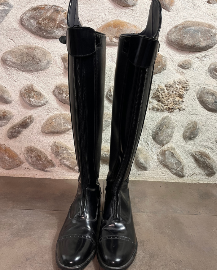 GALLORS - Bottes Laurel noir vernis 39