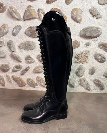 GALLORS - Bottes Laurel lacets noir 38