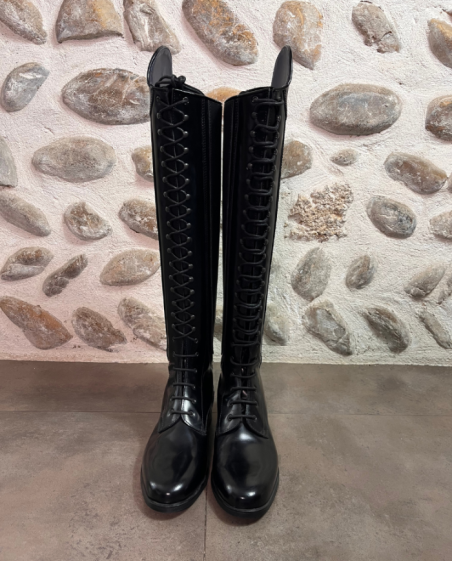 GALLORS - Bottes Laurel lacets noir 38