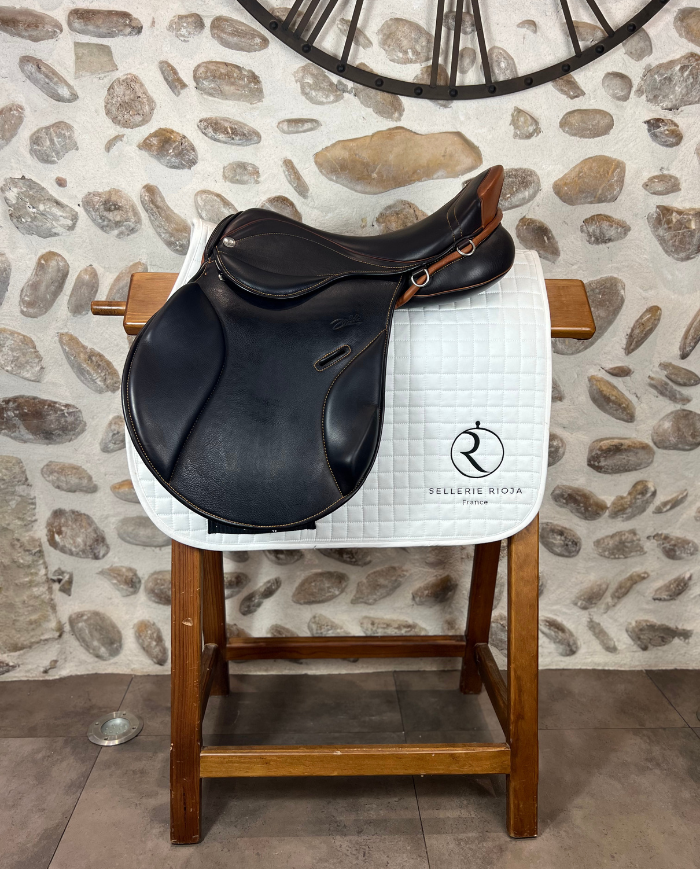 OCCASION - Selle ZALDI Olympic Deluxe 17,5