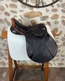 OCCASION - Selle ZALDI Olympic Deluxe 17,5