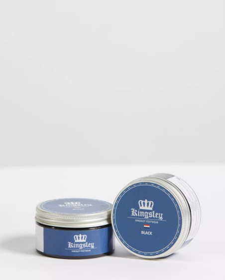 KINGSLEY - Crème nourrissante et protectrice pour cuir noir