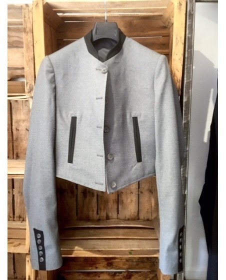 Veste Espagnole col arrondi sur mesure