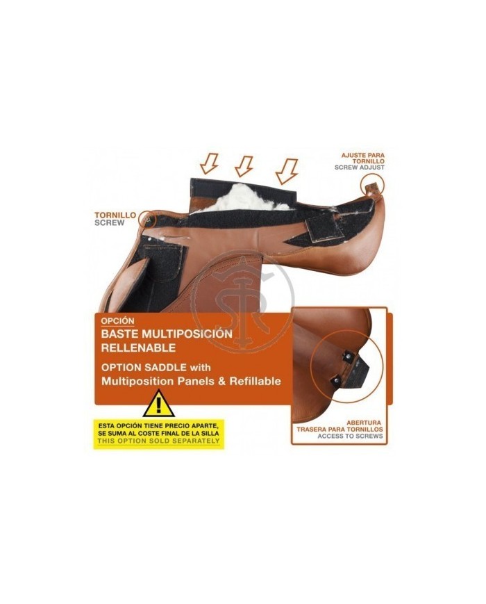 Selle de Dressage ZALDI modèle Kent2G 